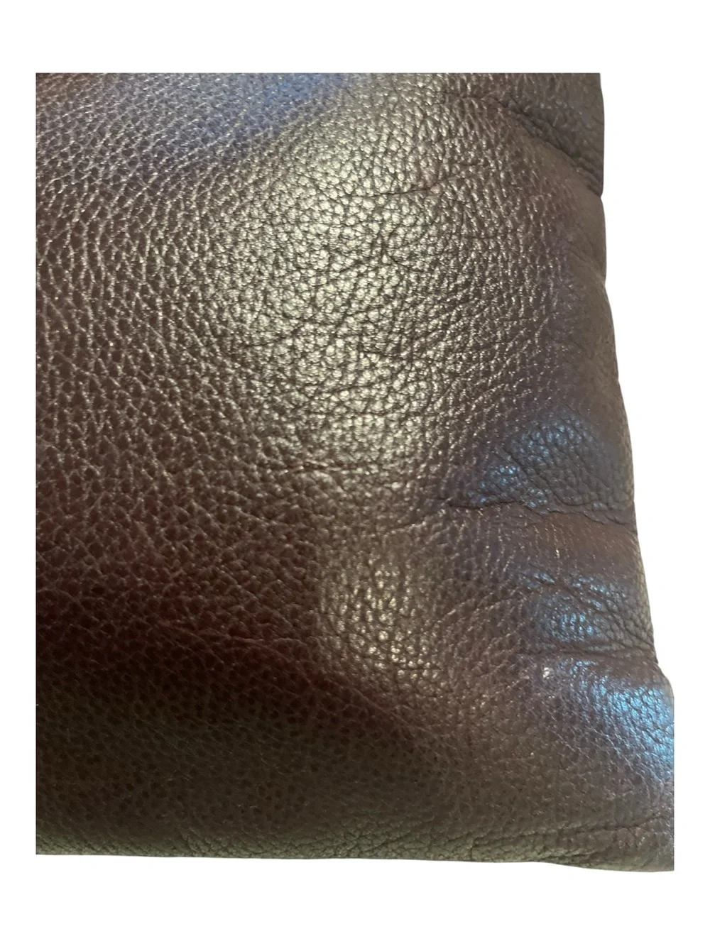 The Sak Brown Pebbled Leather Hobo Bag Shoulder Purse Vintage